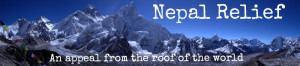 Nepal Relief - an appeal from the roof of the world