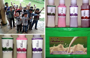 Milk for orphanage